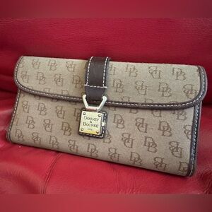 Dooney & Bourke Wallet With Checkbook Cover